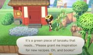 Tanabata Bamboo Grass dialogue in Animal Crossing: New Horizons (Image via Mayor Mori)